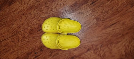 Yellow Crocs