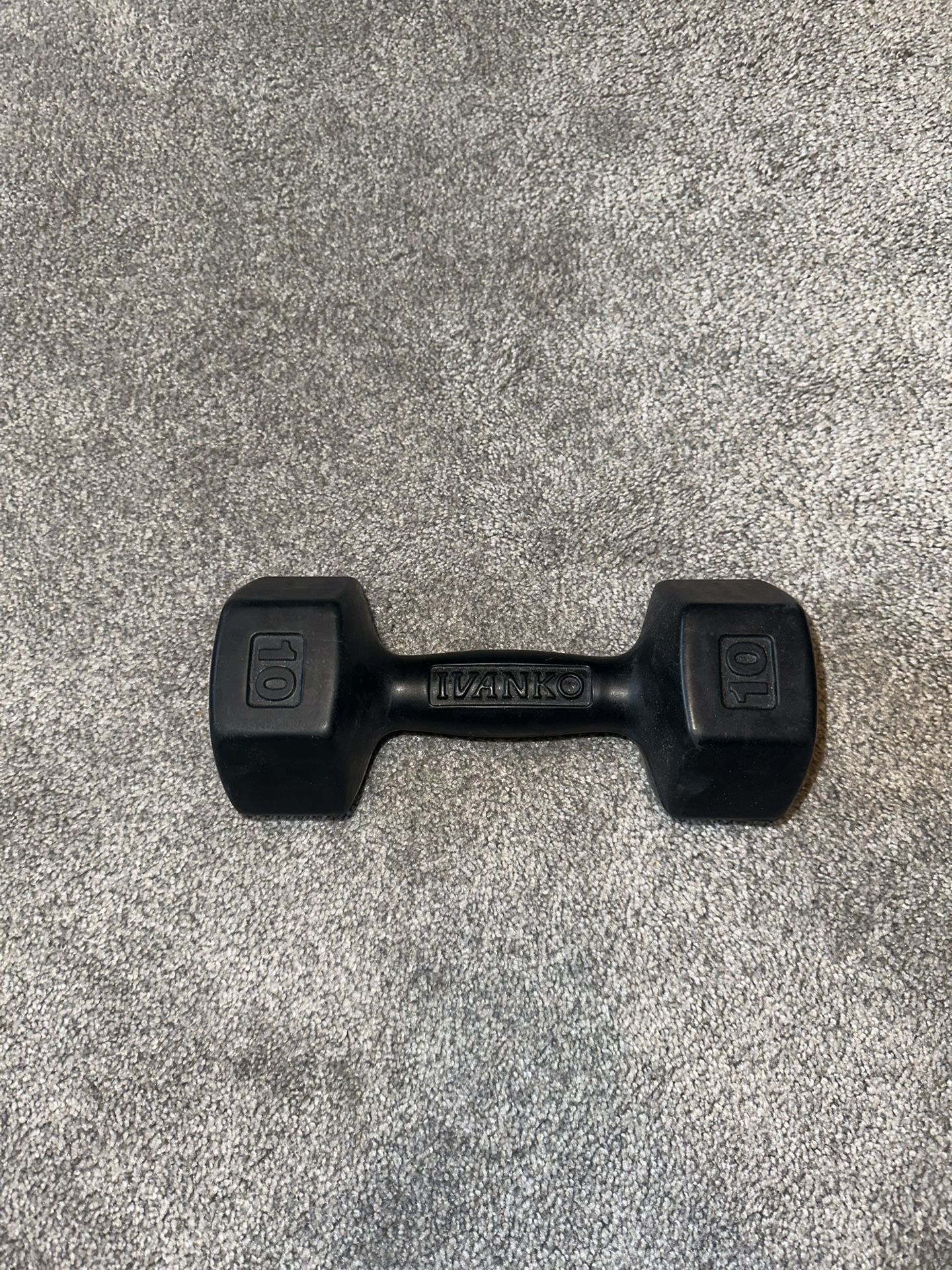 10pd Ivanko dumbbell  