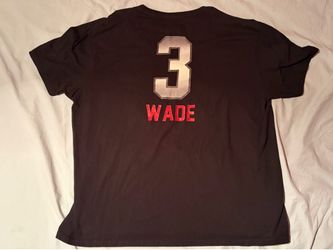 Dwayne Wade #3 Miami Heat NBA Fanatics Shirt; Men’s XL