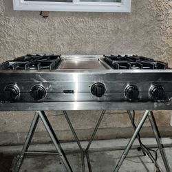 Viking stove with griddle deals