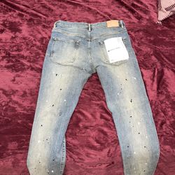 Purple Jeans Size 33