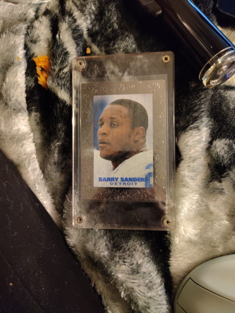 1994 Skybox R-7 Original Sleeve Barry Sanders