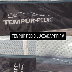 BRAND NEW MATTRESS TEMPUR PEDIC LUXEADAPT FIRM KING SIZE