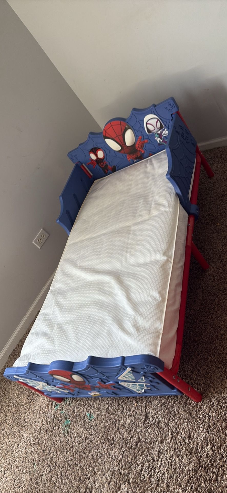 Toddler Spidey Bed