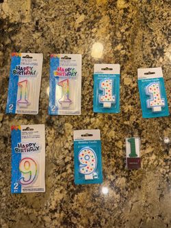 Birthday Candles **BRAND NEW**