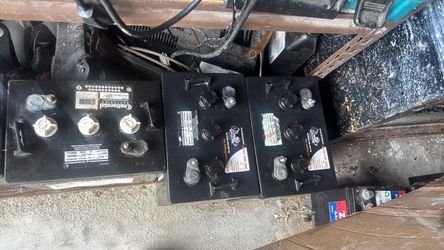 Golf cart batteries