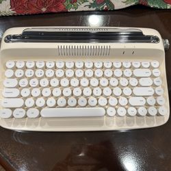 Wireless Typewriter Keyboard, Retro Bluetooth