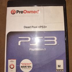Deadpool Playstation 3
