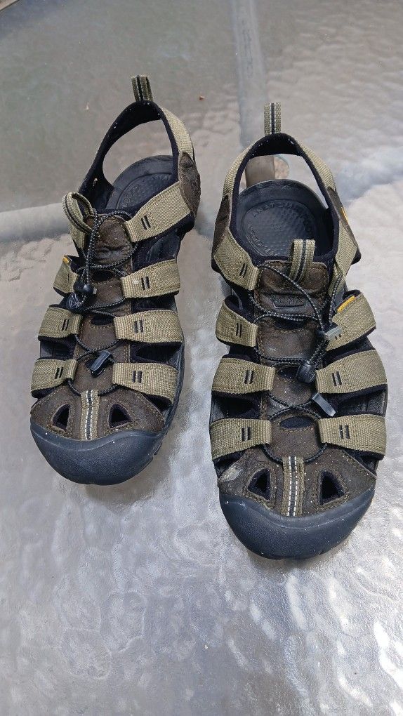 KEEN Newport H2 Sport Sandals Green Size 12 Mens