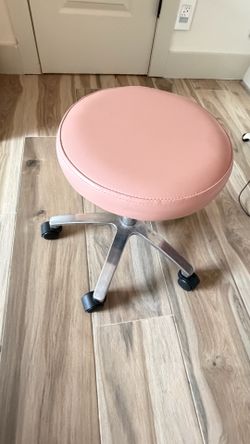 Pink Chair and table