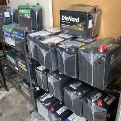 Car batteries