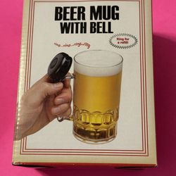 Beer Mug With Bell New