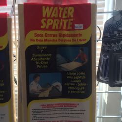 Water sprite chamois for auto detail