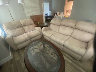 2 piece reclining sofa