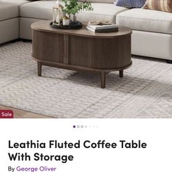 Coffee Table With Storage