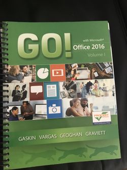 Office 2016 GO! Volume 1 with Microsoft