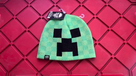 Minecraft Creeper Beanie Youth Size Brand New