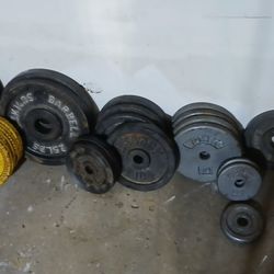 solid steel weights