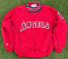 Anaheim Angels Authentic Majestic Bomber Jacket XL