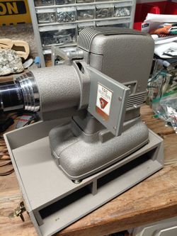 Vintage TDC Deluxe Model D projector