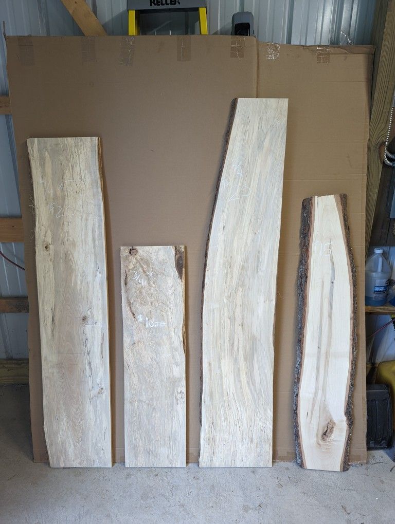 Maple Lumber - Live Edge