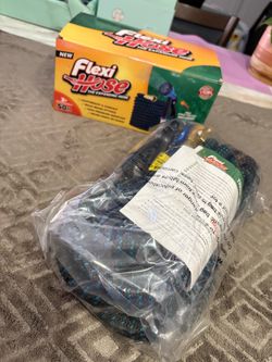 FLEXI HOSE 50’ expandable garden hose with 8 spray nozzle
