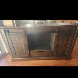 Tv Stand Barn Door With One Drawer
