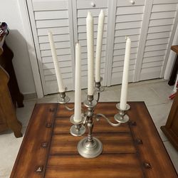Home Goods Stick Holder With Candles 