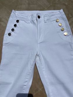 Vivance women’s white pants size 4