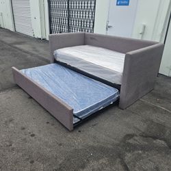 Twin Trundle Bed And Mattress 