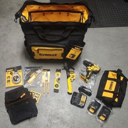 Dewalt Tools And Tool Bag