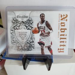 Bulls Scottie Pippen Insert Card