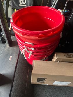 Red buckets 6