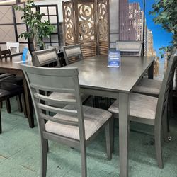 🚛Flash Deal🚛Brand New Dining Table With Six Chairs $599, Finance Available, Delivery Available 