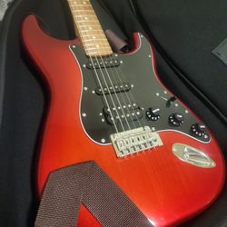 Fender Player Stratocaster HSS Pau Ferro Fingerboard Limited-Edition Electric Guitar Candy Red Burst And AMP