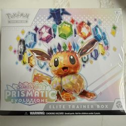 Pokemon Prismatic Evolution ETB