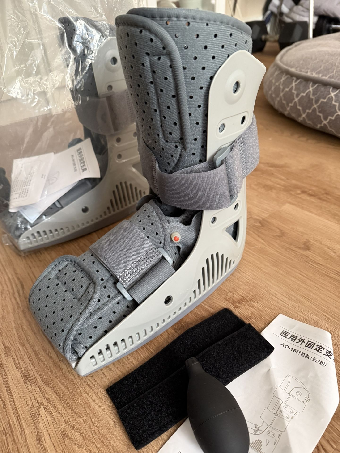 Brand New Inflatable Walking Boots