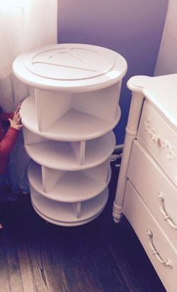 Lazy Susan custom made children's shoe carousel