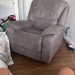 Recliner With Electric Recline