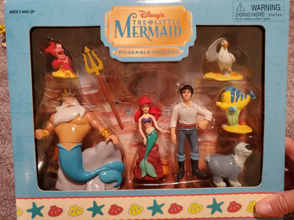 Disney The Little Mermaid Collectible Toy Set
