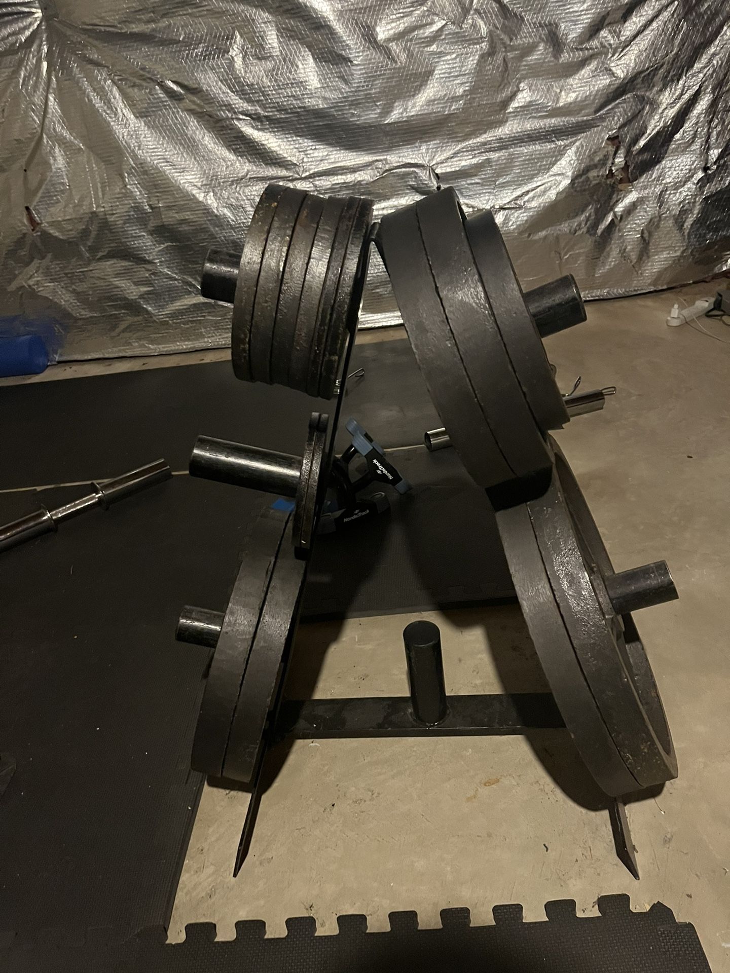 260lbs Of Olympic Style Weights  