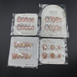 Press On Nails Size XS Reusable Handmade