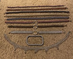 Chainmail Necklaces / Chokers