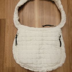 NEW QUILTED CROSSBODY LARGE CAPACITY ZIPPERED BAG, PURSE