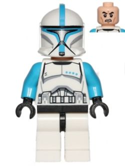 SW0502 Clone Trooper Lieutenant (Phase 1) - Scowl
