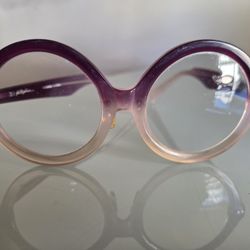 3.1 Phillip Lim Eyeglassed/Sunglasses Amber, Purple Gradient