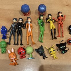 New Disney Miraculous Ladybug Small Figures Please Read Post Before Messaging 