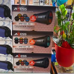 BLUETOOTH SPEAKERS AXES