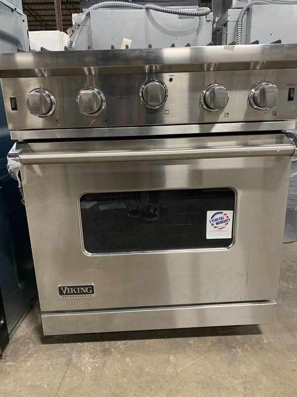 VIKING 5 SERIES VGIC53014BSS 30 INCH PROSTYLE GAS RANGE for Sale in