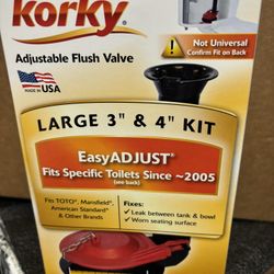 Korky 3” Flush Valve Kit 